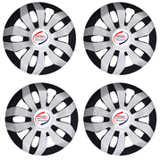 R12 Press Type Hubcap Alto 2012 Wheel Cover Replacements for OEM Steel Wheels Polypropylene Material with Retention Ring | Set of 4 Pcs