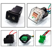 Fog Light Lamp H8 Wiring Kit Harness Socket Wire Connector With 40A Relay & ON/OFF Switch Kits Fit for LED Work Lamp Driving Lights for All Cars