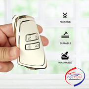 TPU Car Key Cover Compatible with Renault KOLEOS Triber Kadjar