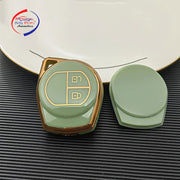 TPU Key Cover Computable with Swift | Ertiga | WagonR | Brezza | S Presso | Celerio | Swift Dzire | Alto | Eeco |  Ignis 2 Button Remote Key