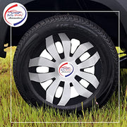 R12 Press Type Hubcap Alto 2012 Wheel Cover Replacements for OEM Steel Wheels Polypropylene Material with Retention Ring | Set of 4 Pcs