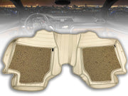 9X Car Floor Mats Luxury Leatherite 9X-Car Floor Mat with Velcro-Tape