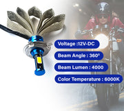 Auto Pearl Z3-HS1 with copper strip Heatsink Headlight Led Bulb (Pack of 1)