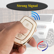 TPU Key Cover for Hyundai Grand i10 NIOS Asta | Venue | i20 | Aura | Creta | Elantra 3 Button Smart Key Only