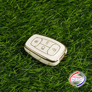 TPU Key Cover Compatible with Tata Nexon | Harrier | Safari | Altroz | Tigor | EV | Punch | Tiago EV Electric 4 Button Smart Key Only
