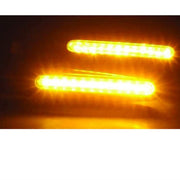 Bright SMD LED KTM Style Indicators Compatible For Universal All Bike Models (Amber, Pack of 2)