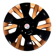 Press Type Hubcap Swift Wheel Cover Replacements for OEM Steel Wheels Polypropylene Material with Retention Ring | Set of 4 Pcs