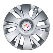 Press Type Hubcap Swift Wheel Cover Replacements for OEM Steel Wheels Polypropylene Material with Retention Ring | Set of 4 Pcs