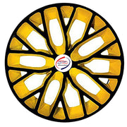 Press Type Hubcap Phoenix Wheel Cover Replacements for OEM Steel Wheels Polypropylene Material with Retention Ring | Set of 4 Pcs