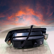 Car LED Fog Lamp Chrome Light Compatible with Alto 800 2019 (Set of 2)