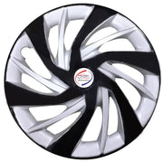 R14 Press Type Hubcap Eagle Wheel Cover Replacements for OEM Steel Wheels Polypropylene Material with Retention Ring | Set of 4 Pcs