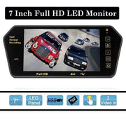 7 Inch Bluetooth Rear View Dashboard LED Monitor Screen MP5, MP3, with Bumper Camera