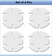 Door Guard Handle Sticker PU Finger Guard Paint Protection for All Car (Set of 4 Pcs)