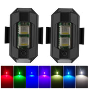 Sight Bicycle Safety Signal Warning Motorcycle Helmets led LED & USB Charging for all kind of Drones (Multicolor)