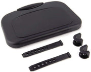 Car Travel Plastic Foldable Meal Drink Cup Tray Holder Mini Dining Table (Pack of 2)