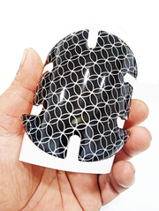 Door Guard Handle Sticker PU Finger Guard Paint Protection for All Car (Set of 4 Pcs)