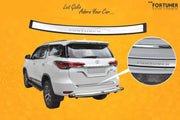 Car Rear Bumper Step Trim Guard Compatible with - Fortuner 2017