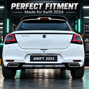 Bumper Diffuser Rear Reflector Imported Quality Compatible with Swift 2024 | Auto Pearl