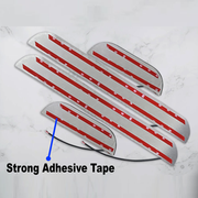 Auto Pearl Car Door Foot Step Led Sill/Scuff Plates With Mirror Finish Compatible with All Models (Set of 4)