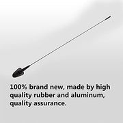 Auto Pearl - APA111 Vehicle Roof Mount Rubber Antenna Mast Flexible Car Antenna with Anti-Theft Design and Car Wash Safe - Black -GOPLUS / Terrano / Duster / Lodgy / Pulse / Micra