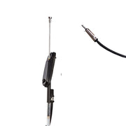 Auto Pearl - Vehicle Roof Mount Rubber Antenna Mast Flexible Car Antenna with Anti-Theft Design and Car Wash Safe - Black -Alto/Old WagonR/Zen