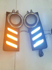 Car Fog Lamp LED Reflector Day time Running Light for - Maruti Suzuki Ignis (Set of 2)