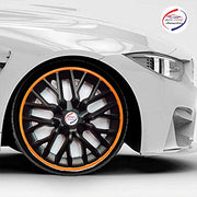 Press Type Hubcap Phoenix Wheel Cover Replacements for OEM Steel Wheels Polypropylene Material with Retention Ring | Set of 4 Pcs