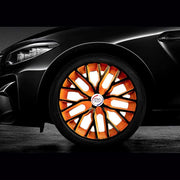 Press Type Hubcap Phoenix Wheel Cover Replacements for OEM Steel Wheels Polypropylene Material with Retention Ring | Set of 4 Pcs