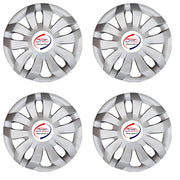 R12 Press Type Hubcap Alto 2012 Wheel Cover Replacements for OEM Steel Wheels Polypropylene Material with Retention Ring | Set of 4 Pcs