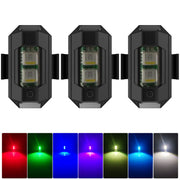 Sight Bicycle Safety Signal Warning Motorcycle Helmets led LED & USB Charging for all kind of Drones (Multicolor)
