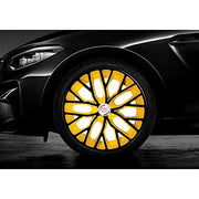 Press Type Hubcap Phoenix Wheel Cover Replacements for OEM Steel Wheels Polypropylene Material with Retention Ring | Set of 4 Pcs