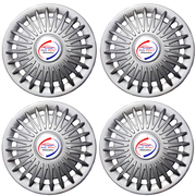 R13 Press Type Hubcap Rush Wheel Cover Replacements for OEM Steel Wheels Polypropylene