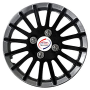 Press Type Hubcap Camry Wheel Cover Replacements for OEM Steel Wheels Polypropylene Material with Retention Ring | Set of 4 Pcs