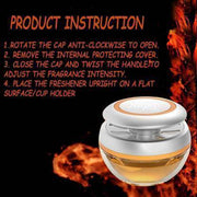 Airpro SPHERE CITRUS AIR FRESHNER Car /Car Perfume Diffuser Set 40 g