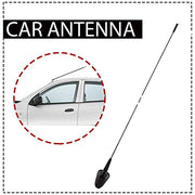Auto Pearl - APA111 Vehicle Roof Mount Rubber Antenna Mast Flexible Car Antenna with Anti-Theft Design and Car Wash Safe - Black -GOPLUS / Terrano / Duster / Lodgy / Pulse / Micra