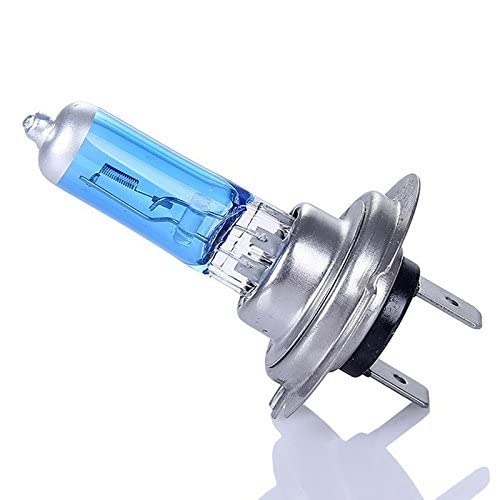 Auto Pearl Sapphire Series H7 Cool Blue Halogen Head Light Bulb (55W, 12V) Compatible for most of the Cars