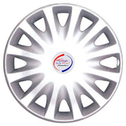 Auto Pearl Premium Set of 4 Pcs Car Wheel Cover for New Indigo 14 inches Replacements for OEM Steel Wheels ABS with Retention Ring for All Car