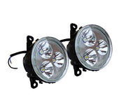 Auto Pearl - 3 LED DRL Fog Lamp Compatible with  (Set of 2 Pcs)
