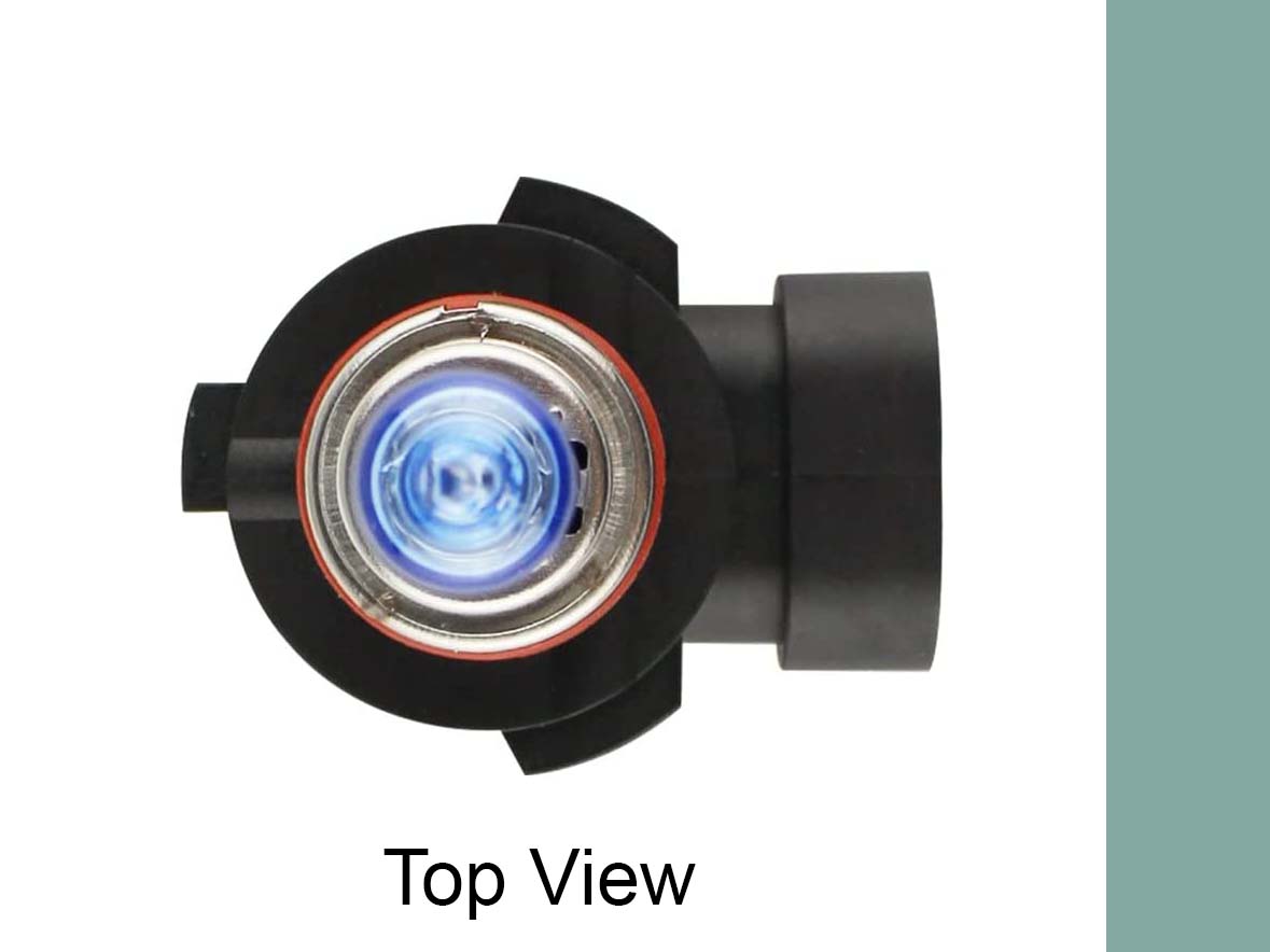 Auto Pearl Sapphire Series H8 Cool Blue Halogen Head Light Bulb (55W, 12V) Compatible for most of the Cars