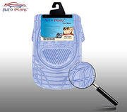 Heavy Duty Transparent 4Pcs PVC Rubber 6204 Clear Car Mat