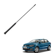 Vehicle Roof Mount Rubber Antenna Mast Flexible with Anti-Theft Design and Car Wash Safe - Black -Altis 2015 / Ameo / Verito / i20 2020 / i20 Elite 2018 / Polo / Capture / Rapid / Verna Fludic / Yeti / Superb / Vento / Verna 4S / i10 Grand 2017 / i20