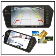 7 In Full HD LED Touch Screen with USB/Bluetooth/TF/MP5, Car Video Monitor Black LED