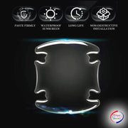 Door Guard Handle Sticker PU Finger Guard Paint Protection for All Car (Set of 4 Pcs)