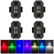 Sight Bicycle Safety Signal Warning Motorcycle Helmets led LED & USB Charging for all kind of Drones (Multicolor)