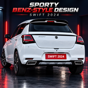 Bumper Diffuser Rear Reflector Imported Quality Compatible with Swift 2024 | Auto Pearl