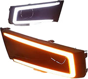 Car Fog Lamp LED Reflector Day time Running Light for Maruti Suzuki Brezza (Set of 2)