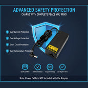 65W 19.5V 3.33A Laptop Charger for HP with 4.5x3.0 mm Blue Pin