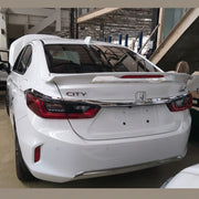 Auto Pearl FRP/ABS Drill Free Roof Spoiler Compatible with Honda City 2019 | Car Spoiler with Brake Light Reflector