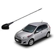 Auto Pearl - APA111 Vehicle Roof Mount Rubber Antenna Mast Flexible Car Antenna with Anti-Theft Design and Car Wash Safe - Black - Indigo/Storm/Ventura/Indica/Palio/Manza/Vista