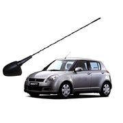 Premium Quality Car Roof Antenna Aerial AM/FM Radio Signal Only Replacement Rod Vehicle Antenna (Black)